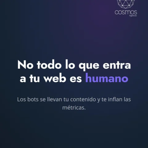 Mirás las visitas del mes, ves un pico y te ponés contento. Después mirás…