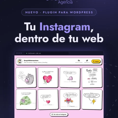 📸 Tu Instagram, dentro de tu web. Creamos nuestro propio plugin para WordPress: muestra…