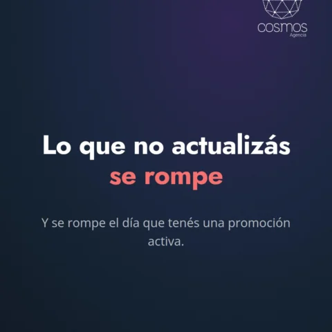 Las actualizaciones se postergan porque «anda bien igual». Y es cierto… hasta el día…