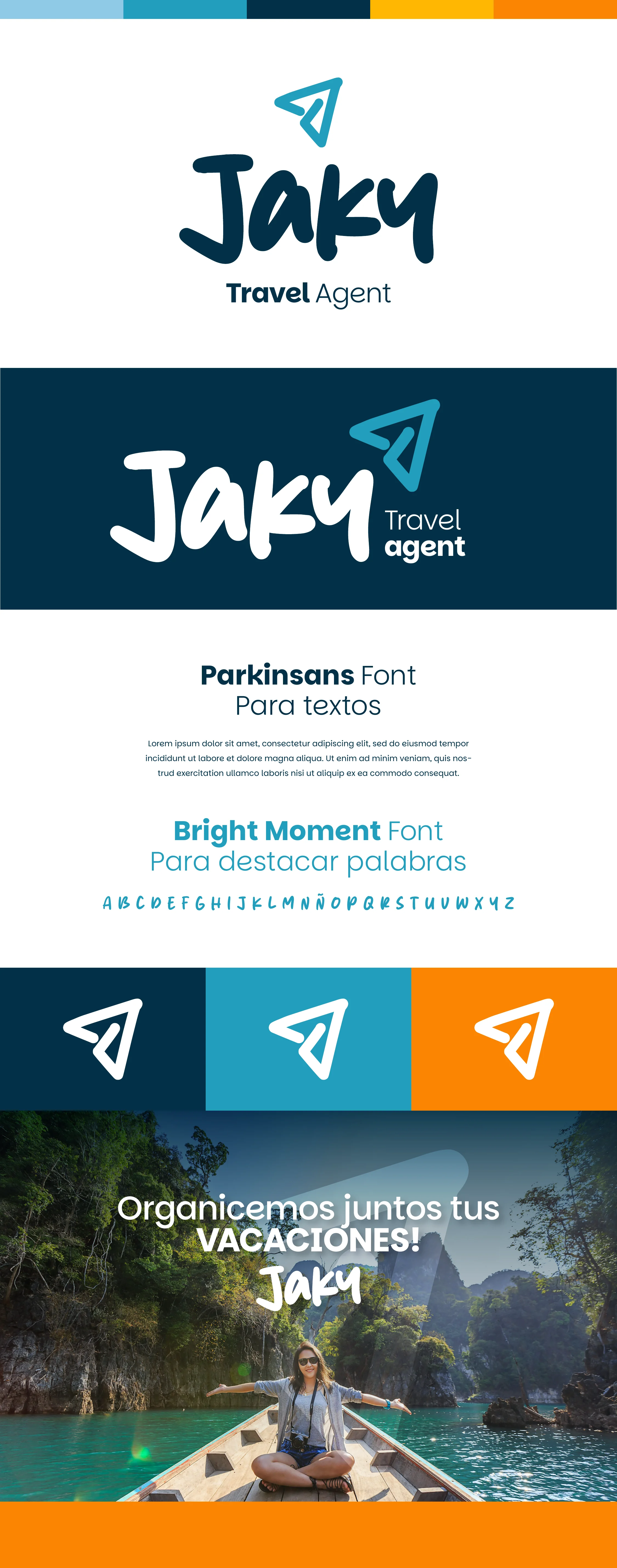 Jaky Travel Agent — manual de marca