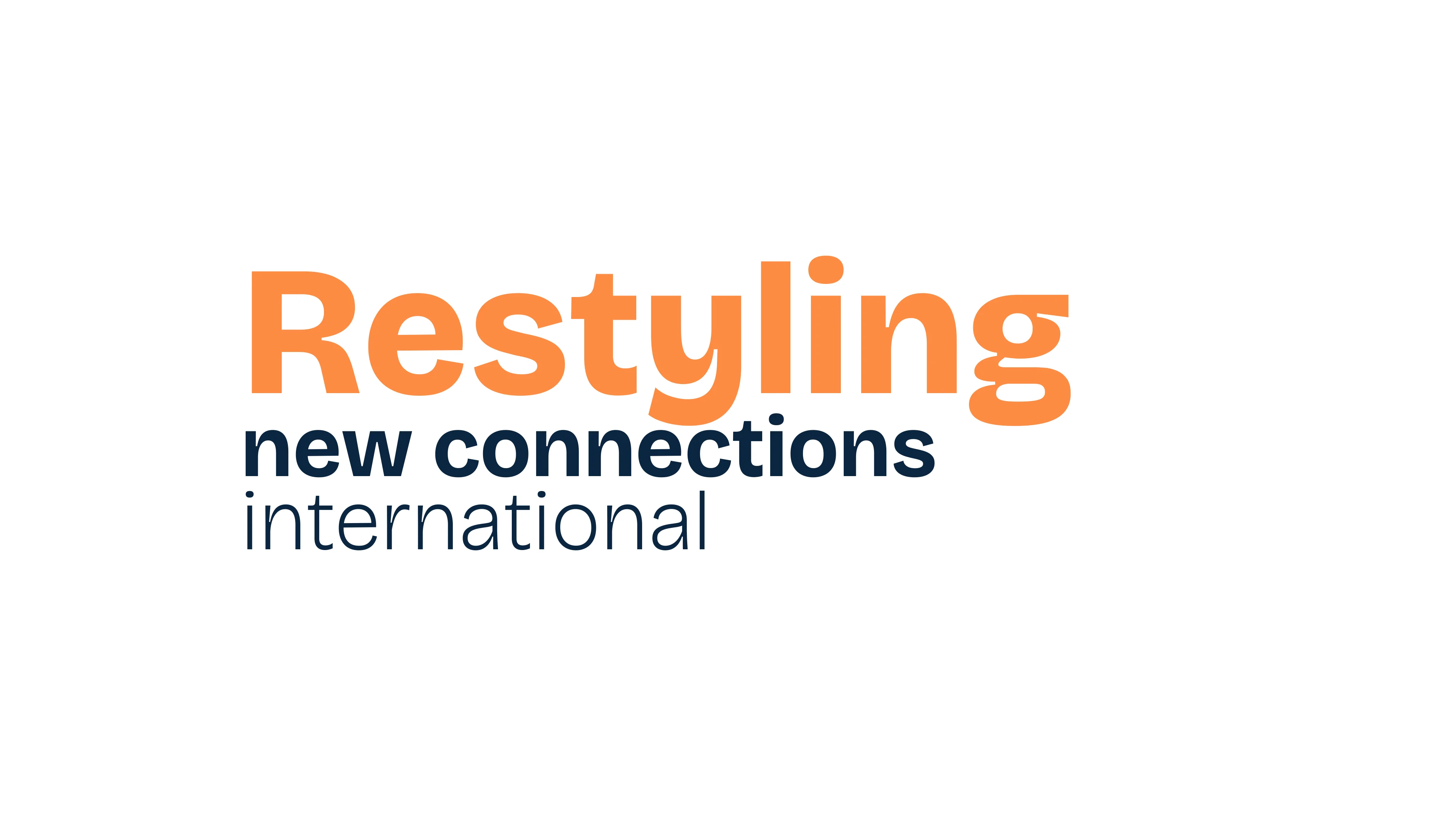 New Connections International — manual de marca, página 1