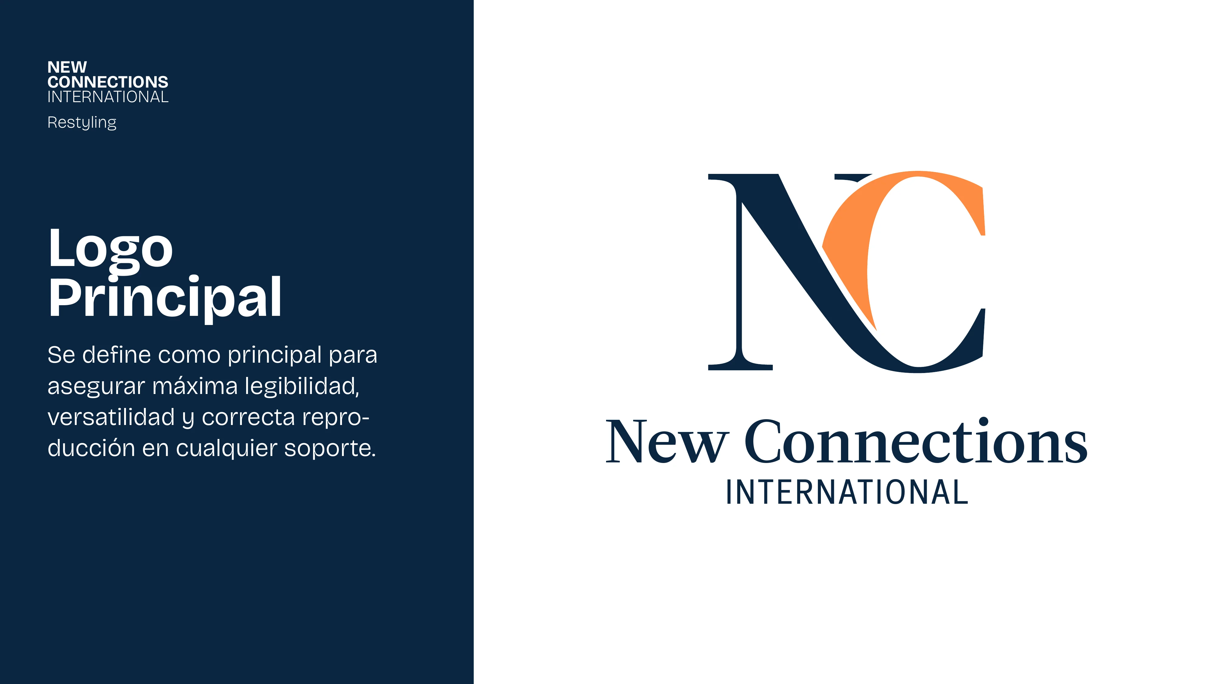 New Connections International — manual de marca, página 6