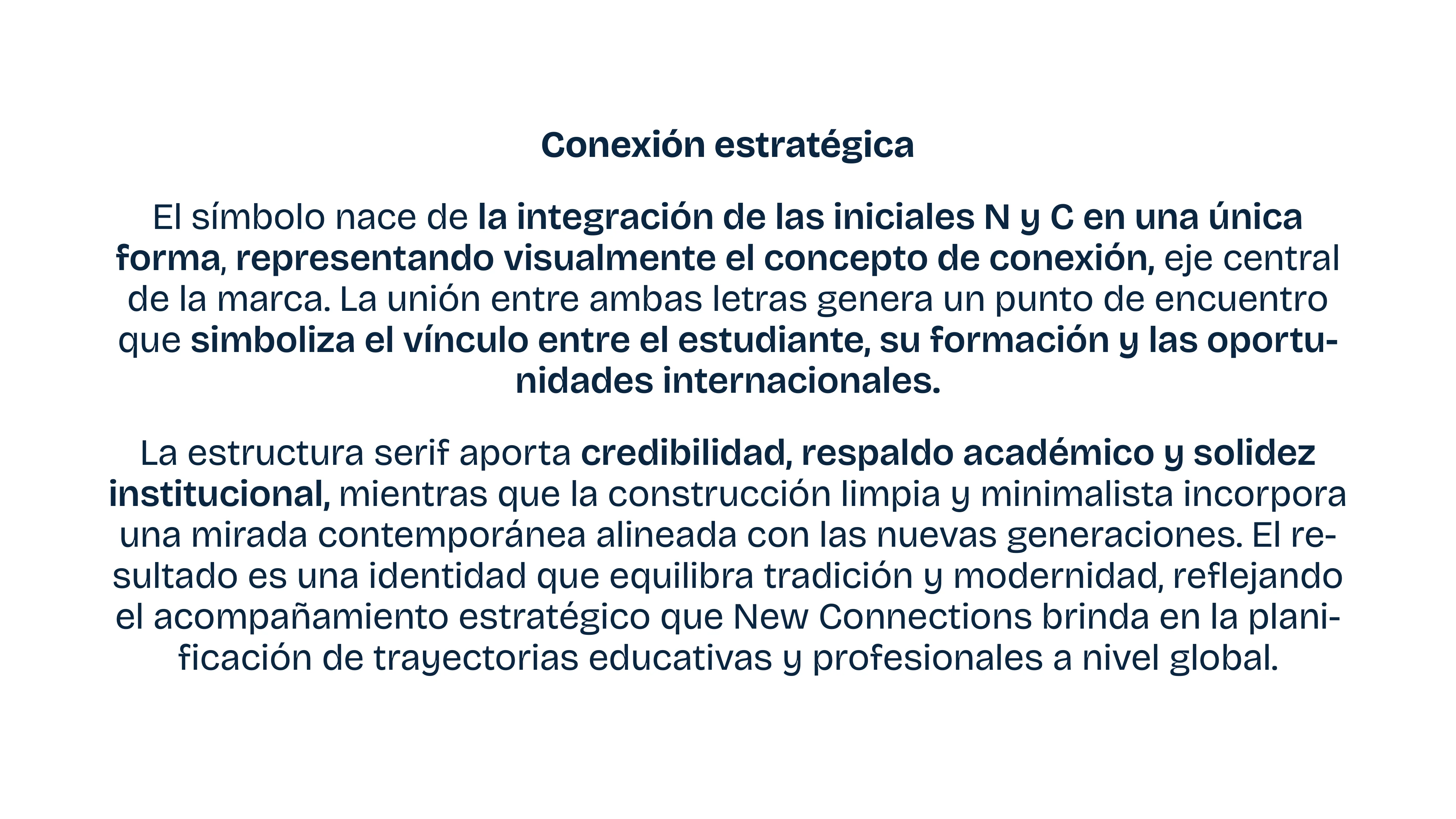 New Connections International — manual de marca, página 7